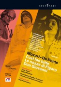 Mozart: Mozart - Da Ponte (Così fan tutte; Le nozze di Figaro; Don Giovanni) - DVD