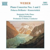 Weber: Piano Concertos Nos. 1 and 2 / Polacca Brillante - CD