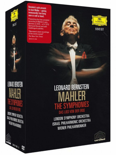 Leonard Bernstein, Israel Philharmonic Orchestra, Wiener Philharmoniker, London Symphony Orchestra: Mahler: The Symphonies, Das Lied Von Erde - DVD