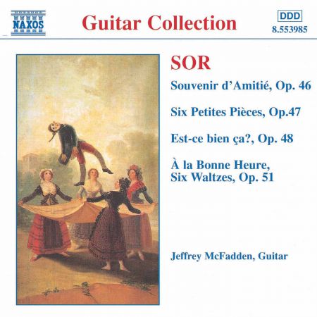 Jeffrey McFadden: Sor: Souvenir D'Amitie / 6 Petites Pieces, Op. 47 - CD