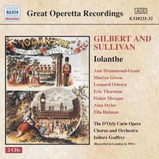 Sullivan: Iolanthe (D'Oyly Carte) (1951) - CD