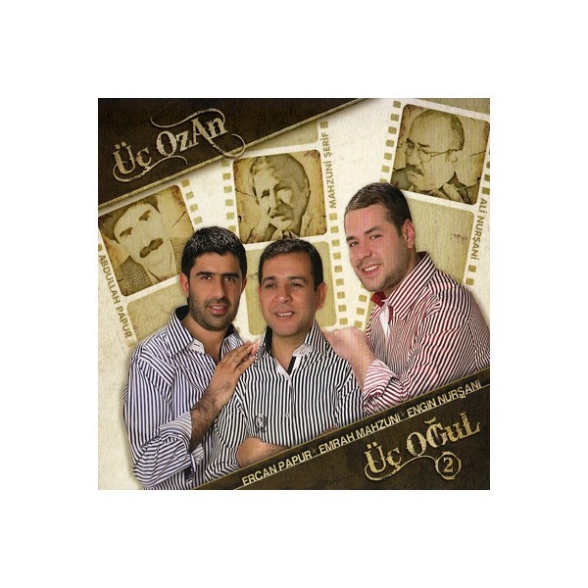 Ercan Papur, Emrah Mahzuni, Engin Nurşani: Üç Ozan Üç Oğul 2 - CD Foto #1