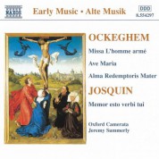 Ockeghem: Missa L'Homme Arme / Josquin: Memor Esto Verbi Tui - CD