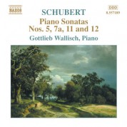 Schubert: Piano Sonatas Nos. 5, 7A, 11 and 12 (Fragments) - CD
