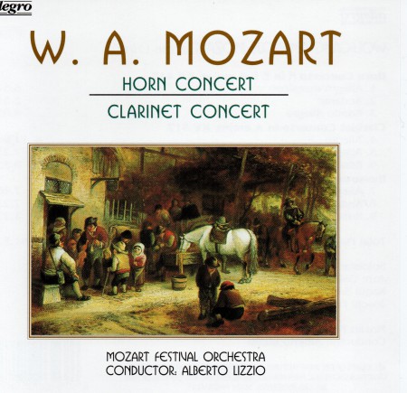 Mozart: Horn Concert, Clarinet Concert - CD
