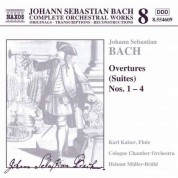 Cologne Chamber Orchestra: Bach: Overtures (Suites) Nos. 1-4 - CD