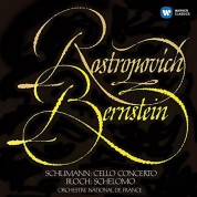 Mstislav Rostropovich, Leonard Bernstein, Orchestre National de France: Schumann / Bloch: Cello Concerto / Schelomo - CD