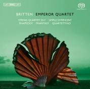 Emperor Quartet, John Metcalfe II: Britten: String Quartets, Vol.3 - SACD