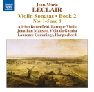 Adrian Butterfield, Laurence Cummings, Jonathan Manson: Leclair: Violin Sonatas, Op. 2, Nos. 1-5, 8 - CD Foto #1