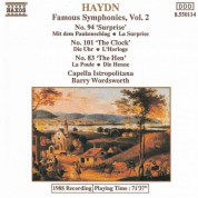 Haydn: Symphonies, Vol.  2 (Nos. 83, 94, 101) - CD