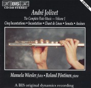 Manuela Wiesler, Roland Pöntinen: Jolivet - Flavta Music, Vol.1 - CD