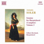 Soler, A.: Sonatas for Harpsichord, Vol.  3 - CD