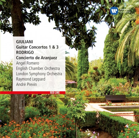 Ángel Romero, André Previn: Giuliani: Guitar Concertos 1 &4, Rodrigo: Concierto de Aranjuez - CD