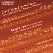 Miklós Spányi, Concerto Armonico, Péter Szűts: C.P.E. Bach: Keyboard Concertos, Vol. 8 - CD