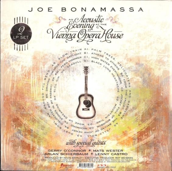 Joe Bonamassa: An Acoustic Evening At The Vienna Opera House - Plak Foto #2