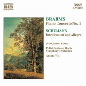 Jenö Jandó: Brahms: Piano Concerto No. 1 / Schumann: Introduction and Concerto-Allegro - CD