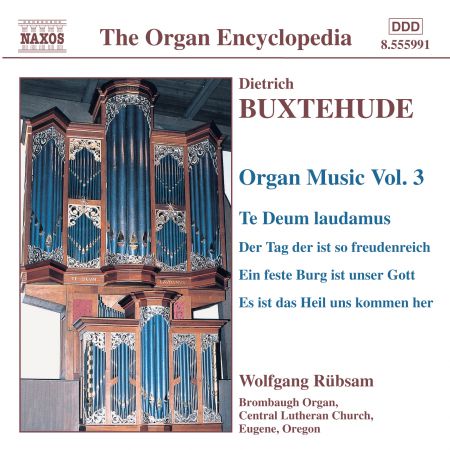 Wolfgang Rubsam: Buxtehude: Organ Music, Vol. 3 - CD