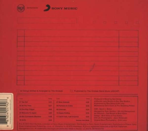 The Strokes: Comedown Machine - CD Foto #2
