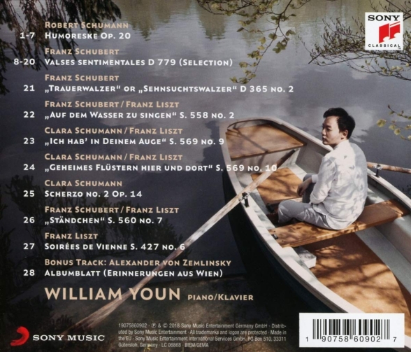 William Youn: Schumann / Schubert / Liszt - CD Foto #2