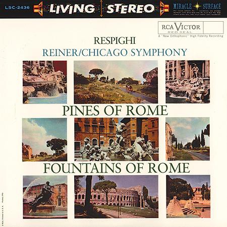 Chicago Symphony Orchestra, Fritz Reiner - Respighi: Pines Of Rome & Fountains Of Rome ( - RPM)