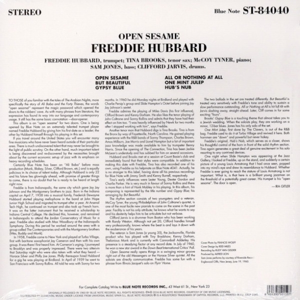 Freddie Hubbard: Open Sesame - Plak Foto #2