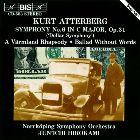 Norrköping Symphony Orchestra, Jun'ichi Hirokami: Atterberg: Symphony No.6 - CD