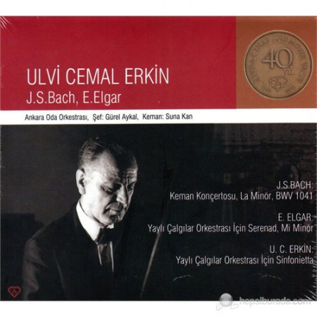 Ankara Oda Orkestrası, Gürer Aykal, Suna Kan: Erkin, Bach, Elgar - CD