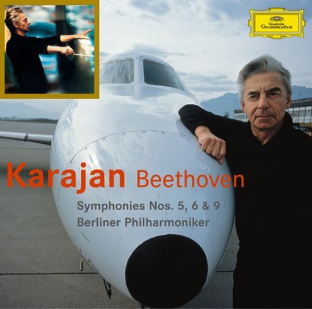 Agnes Baltsa, Berliner Philharmoniker, Herbert von Karajan, Peter Schreier, Anna Tomowa-Sintow, José van Dam, Wiener Singverein: Beethoven: Symphonien No. 5, 6, 9 - CD