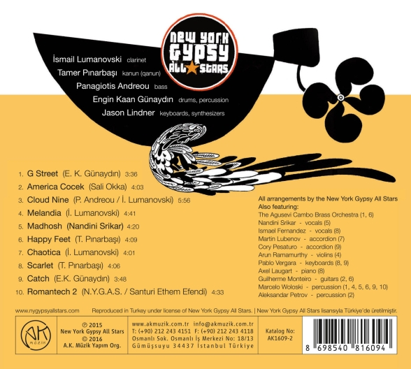 New York Gypsy All Stars: Dromomania - CD Foto #2