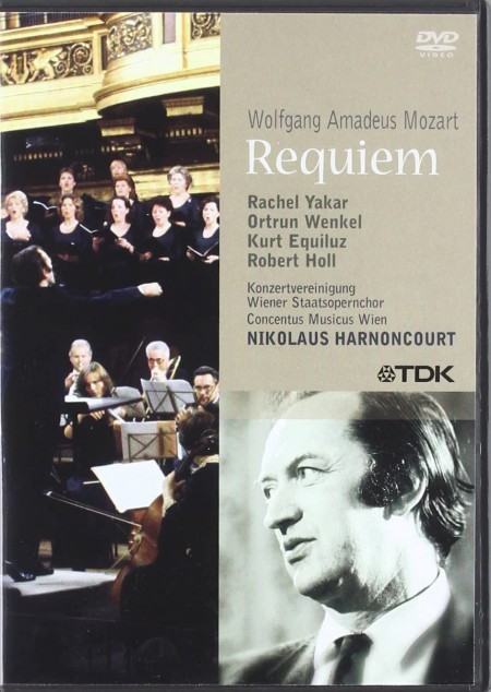 Rachel Yakar, Ortrun Wenkel, Concentus Musicus Wien, Nikolaus Harnoncourt: Mozart: Requiem - DVD