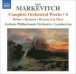 Markevitch, I.: Complete Orchestral Works, Vol. 4 - CD