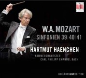 Kammerorchester Carl Philipp Emanuel Bach, Hartmut Haenchen: Mozart: Sinfonien 39, 40, 41 - CD
