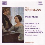 Schumann, C.: Piano Music - CD