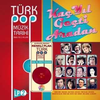 Çeşitli Sanatçılar: Türk Pop Müzik Tarihi 1960-70'lı Yıllar Vol.2 (Renkli) - Plak