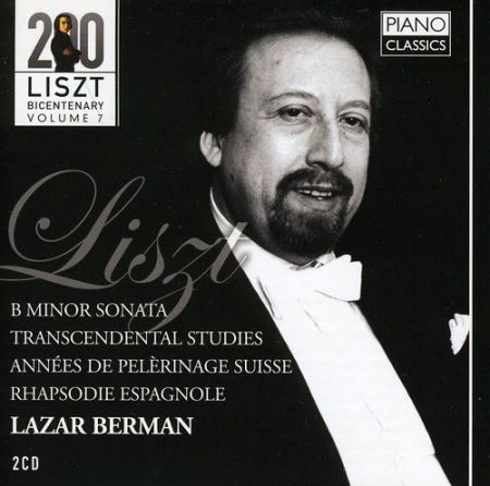 Lazar Berman: Liszt: B Minor Sonata, Transcendental Studies, Annees de Pelerinage Suisse, Rhapsodie Espagnol - CD
