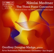 Geoffrey Douglas Madge, Artur Rubinstein Philharmonic Orchestra, Ilya Stupel: Medtner: The Three Piano Concertos - CD