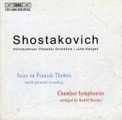 Ostrobothnian Chamber  Orchestra, Juha Kangas: Shostakovich: Suite on Finnish Themes - CD