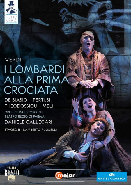 Roberto De Biasio, Michele Pertusi, Cristina Giannelli, Daniela Pini, Dimitra Theodossiou, Teatro di Regio di Parma, Daniele Callegari: Verdi: I Lombardi - DVD