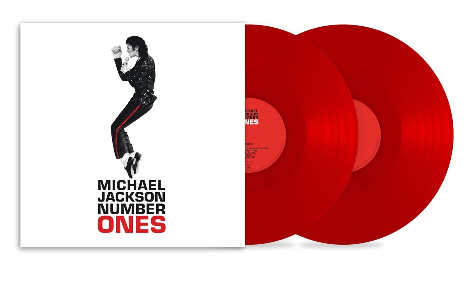 Michael Jackson NUMBER ONESプロモーションキット Michael Jackson: Number Ones (Red Vinyl) - Plak | Opus3a