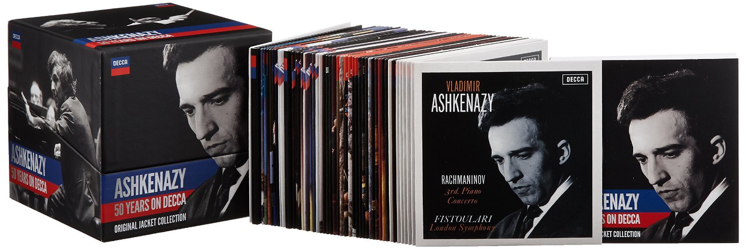 Vladimir Ashkenazy: 50 Years on Decca - CD | Opus3a