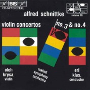 Oleh Krysa, Malmö SymfoniOrkester, Eri Klas: Schnittke: Violin Concertos No.3 & 4 - CD
