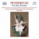 Penderecki, K.: St. Luke Passion - CD