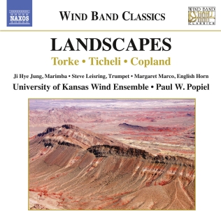 Paul Popiel, University of Kansas Wind Ensemble: Landscapes - CD