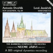 Bamberg Symphony Orchestra, Neeme Järvi: Dvorák: Ten Legends;  Janácek Sinfonietta - CD