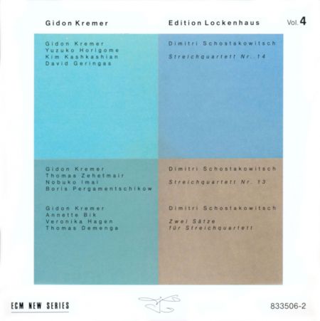 Gidon Kremer, Edition Lockenhaus: Edition Lockenhaus, Vol.4, 5 - Plak