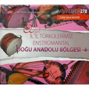 Çeşitli Sanatçılar: TRT Arşiv Serisi 278 / 50. Yıl - İl İl Türkülerimiz Enstrümantal - Doğu Anadolu Bölgesi 4 - CD