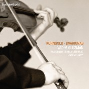 Vadim Gluzman, Residentie Orkest Den Haag, Neeme Järvi: Korngold & Dvarionas: Violin Concertos - CD
