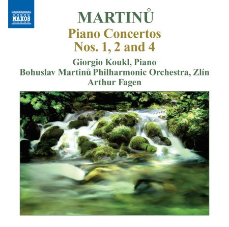 Giorgio Koukl: Martinu: Piano Concertos Nos. 1, 2, 4 - CD