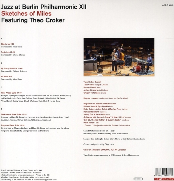 Theo Croker: Jazz At Berlin Philharmonic XII: Sketches Of Miles - Plak Foto #2