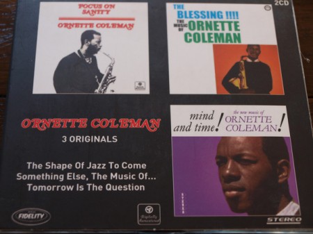 Ornette Coleman: 3 Originals (The Shape Of Jazz To Come / Something Else, The Music Of... / Tomorrow Is The Question) - CD